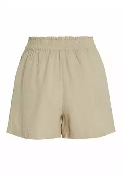 Шорты HIGH WAIST VILA, бежевый