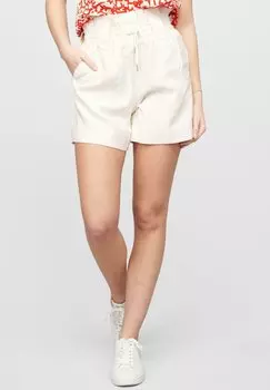 Шорты HIGH WAIST VILA, бежевый