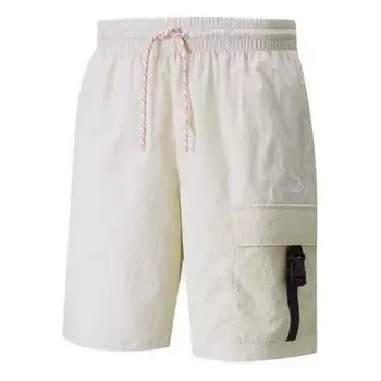 Шорты hill camp cargo shorts 'white' Puma, белый