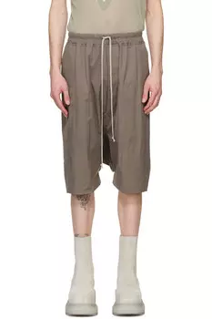 Шорты Hollywood Rick's Pods Rick Owens, цвет dust