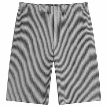 Шорты Homme Pliss Issey Miyake Pleated Shorts, цвет Warm Grey