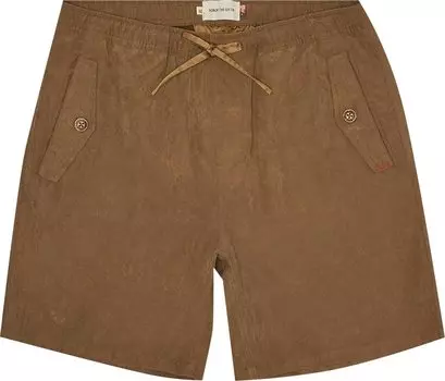 Шорты Honor The Gift Brushed Nylon Shorts 'Brown', коричневый