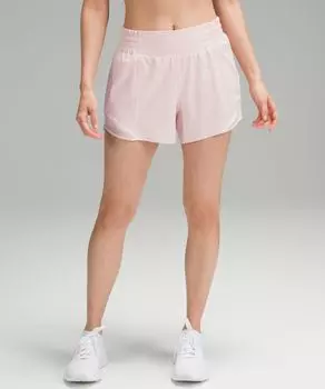 Шорты Hotty Hot на подкладке с высокой посадкой Lululemon, розовый