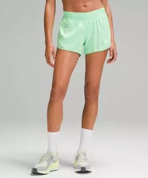 Шорты Hotty Hot с низкой посадкой на подкладкеразмер Lululemon, фисташковый