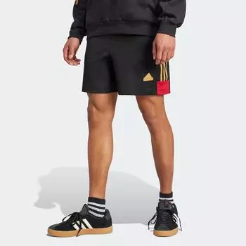 Шорты House Of Tiro Nations Pack Shorts adidas Originals, цвет black/team victory red/st tan