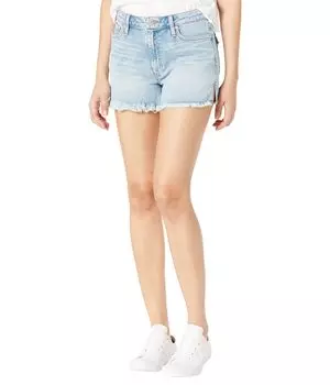 Шорты Hudson Jeans, Croxley High-Rise Shorts w/ Split Hem in Motion
