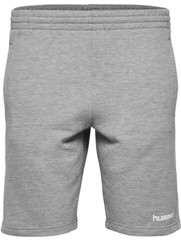 Шорты Hummel Bermuda Hmlgo Cotton Bermuda, серый меланж