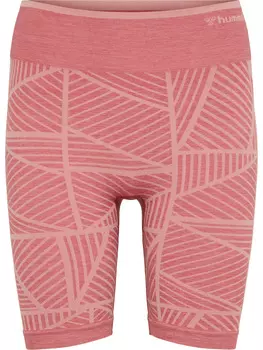 Шорты Hummel Enge Hmlmt Energy Seamless Mw, цвет WITHERED ROSE/ROSE TAN MELANGE