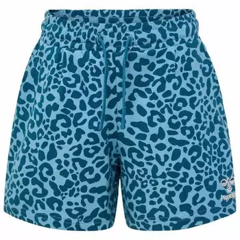 Шорты Hummel Flowy AOP, синий
