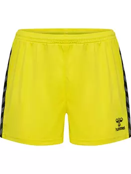 Шорты Hummel Hmlauthentic Pl, цвет BLAZING YELLOW