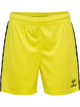 Шорты Hummel Hmlauthentic Pl Kids, цвет BLAZING YELLOW