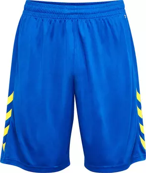 Шорты Hummel Hmlcore Xk Poly, цвет TRUE BLUE/BLAZING YELLOW