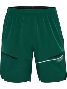 Шорты Hummel Hmlcourt Paddeltennis Herren, цвет rain forest
