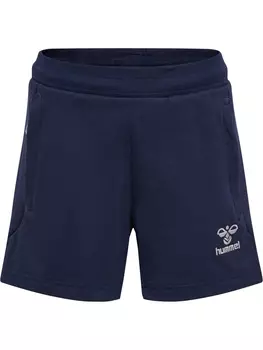 Шорты Hummel Hmlmove Grid Cotton Kids, морской