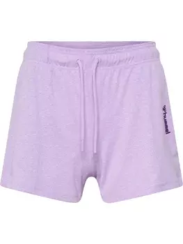 Шорты Hummel Hmlzandra, цвет PASTEL LILAC MELANGE