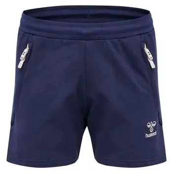 Шорты Hummel Move Grid Cotton, синий