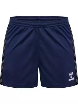 Шорты Hummel Verstellbare Taille Shorts Hmlauthentic Multisport Damen, цвет MARINE