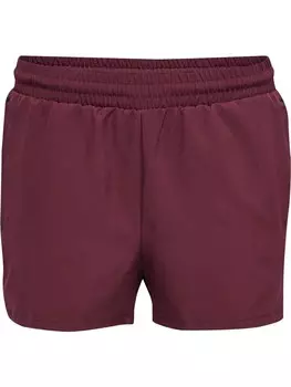 Шорты Hummel Verstellbare Taille Shorts Hmlmove Multisport Damen, цвет GRAPE WINE