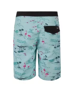 Шорты Hurley Flamingo, зеленый