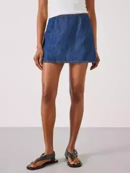 Шорты HUSH Madeline Denim Mini Skort