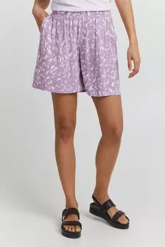 Шорты ICHI Sweat, фиолетовый