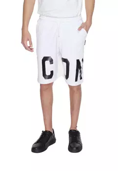 Шорты Icon хлопковые на кулиске, белый