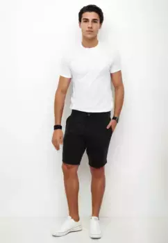 Шорты Indicode "Indoros" из дышащего хлопка, черный