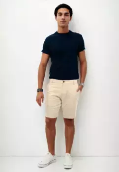 Шорты Indicode "Indoros" из дышащего хлопка, кремовый