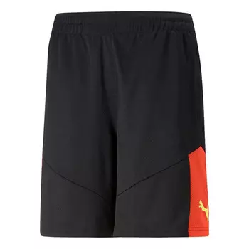 Шорты individual final shorts 'black' Puma, черный