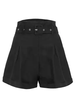 Шорты Influencer Loose fit Pleat-Front Pants, черный