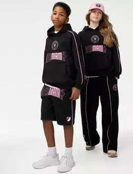 Шорты Inter Miami CF из хлопка Marks & Spencer, черный