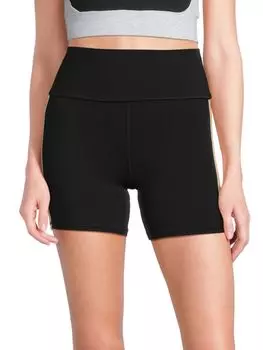 Шорты из эко-джерси с полосками по бокам Spiritual Gangster, черный