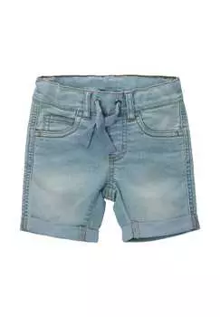 Шорты из эластичного денима Villervalla, голубой