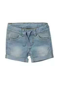 Шорты из эластичного денима Villervalla, голубой