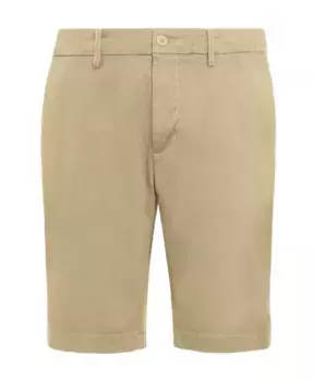 Шорты из эластичного габардина Boggi Milano, бежевый