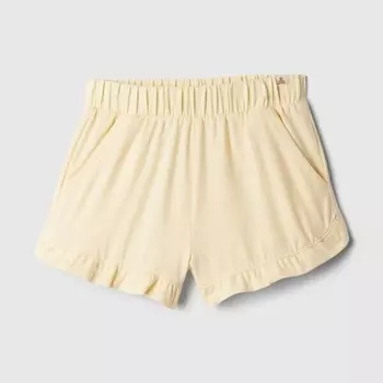 Шорты из эластичного хлопка Gap, желтый