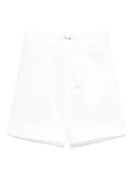 Шорты из эластичного хлопка Il Gufo, белый