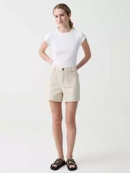 Шорты из эластичного хлопка с карманами Ovs, цвет light beige