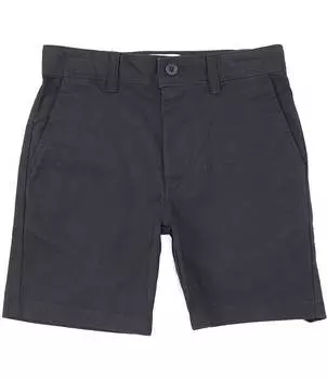 Шорты из эластичного твила с плоской передней частью для маленьких мальчиков 2T-7 Class Club, синий