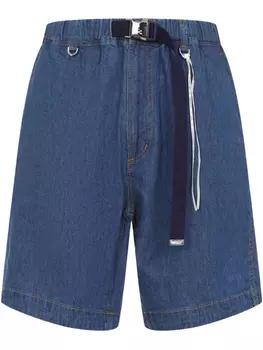 Шорты из денима и хлопка Mastermind World, синий