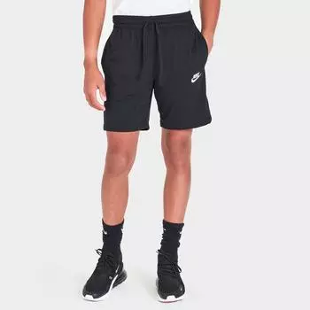 Шорты из джерси Nike Sportswear для мальчиков, черный
