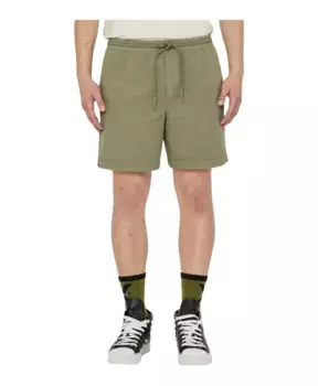 Шорты из фельпы с эластичной резинкой на талии и карманами John Richmond, зеленый