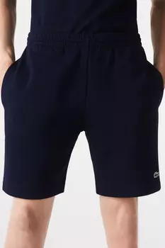 Шорты из флисового джерси Lacoste, синий