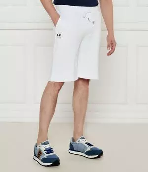 Шорты из французского трикотажа Regular fit La Martina, белый