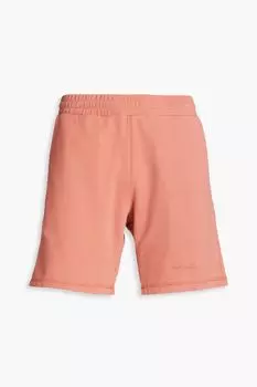 Шорты из французской хлопковой махры на кулиске PAUL SMITH, персиковый