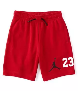 Шорты из френч терри Jordan Big Boys 8–20 Elevated 23, красный