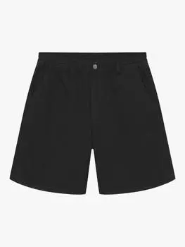 Шорты из глиняной саржи fort, черный