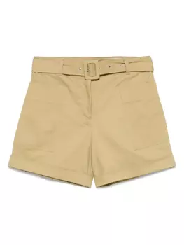 Шорты из хлопчатобумажной ткани твил-пидье Officine Generale, нейтральный