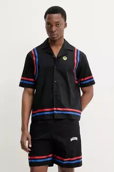 Шорты из хлопка Barrow, черный