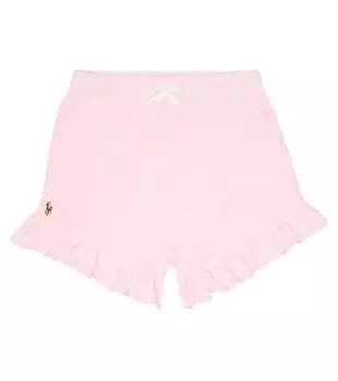 Шорты из хлопкового пике Polo Ralph Lauren, розовый